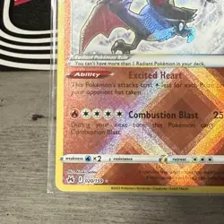 Radiant Charizard 020/159 Crown Zenith Holo Pokemon Card - Image 2