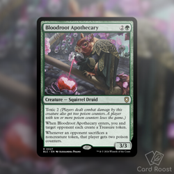 MTG Magic Bloodroot Apothecary 0027 Commander: Bloomburrow BLC - Image 1