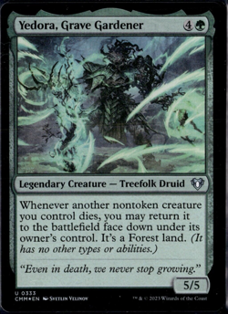 Yedora, Grave Gardener - 333 - Foil - CMM - NM - MTG Magic the Gathering - Image 1