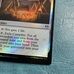 Campfire Commander Masters Foil NM Common MTG - Image 3