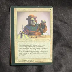MISCUT!Wizards of the Coast MTG Icatian Moneychanger 1994 Creature White Regular - Image 1