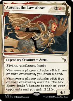 MTG Aurelia, the Law Above (Showcase) (0357) [Murders at Karlov Manor] Near Mint - Image 1