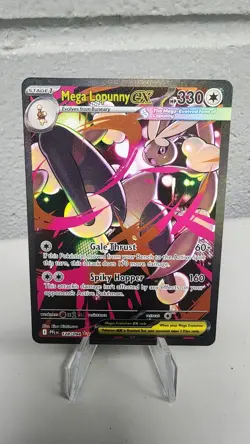 Mega Lopunny EX 128/094 Special Illustration Rare SIR Phantasmal Pokemon TCG - Image 1