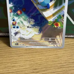 Pokemon TCG Oshawott 105/086 SV11W: White Flare Illustration Rare Holo NM - Image 2