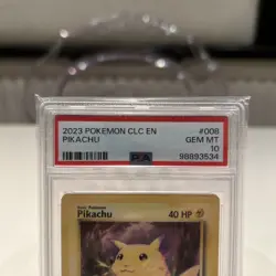 PSA 10 Pikachu 2023 Pokemon CLC EN TCG Classic Collection 008/034 English - Image 2