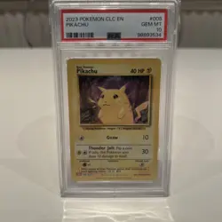 PSA 10 Pikachu 2023 Pokemon CLC EN TCG Classic Collection 008/034 English - Image 3