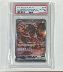 Pokemon TCG Bloodmoon Ursaluna EX Special Illustration Rare. PSA 10. - Image 1