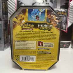 Pokemon Charizard GX Hidden Fates Tin 4 Packs + Promo Factory Sealed NEW - Image 2