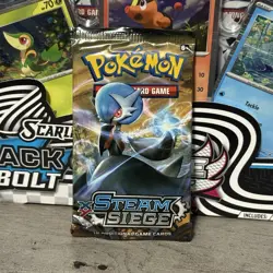 Pokemon TCG: XY - Steam Siege Booster Pack New Factory Sealed - Image 1