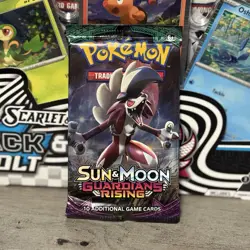 Pokemon TCG Sun and Moon Guardians Rising Booster Pack NEW Factory Sealed 820650801945 - Image 1