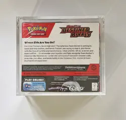 Pokemon SV10 Destined Rivals Booster Box Sealed w/ Acrylic Case - Image 2