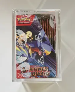 Pokemon SV10 Destined Rivals Booster Box Sealed w/ Acrylic Case - Image 5