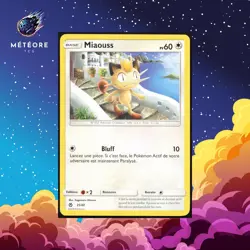 Carte Pokemon Miaouss 35/40 Promo McDonald's 2018 Francais - Image 1