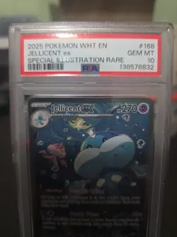 2025 Pokemon White Flare Jellicent #168/086 Special Illustration Rare PSA 10 - Image 2