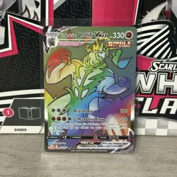 Single Strike Urshifu VMAX (Secret) NM 167/163 Battle Styles Pokemon - Image 1
