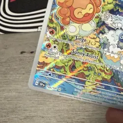 Pokemon Sunny Form Full Art Castform Illustration Rare 195/191 Surging Sparks - Image 3