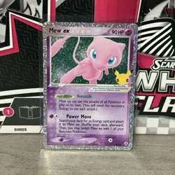 Mew EX Celebrations: Classic Collection 88/92 Holo Ultra Rare Pokemon TCG - Image 1