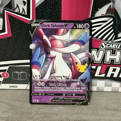 Dark Sylveon V - SWSH134 Sword & Shield Promo Ultra Rare Pokemon Celebrations - Image 1