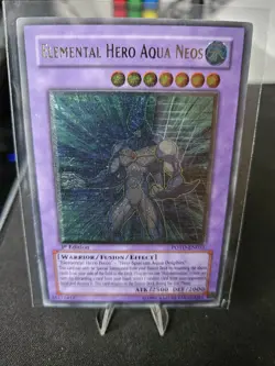 YuGiOh POTD-EN031 - Elemental Hero Aqua Neos - 1st Edition NM/M - Image 1