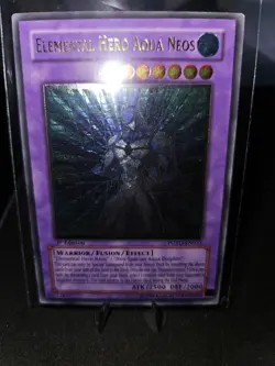 YuGiOh POTD-EN031 - Elemental Hero Aqua Neos - 1st Edition NM/M - Image 2