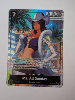 One Piece TCG, Ms All Sunday OP14-084 SR (Alt Art AA) - Image 1