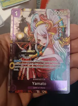 Yamato P-046 One Piece Championship 2024 Event Pack One Piece Card Game Stamped - Image 1