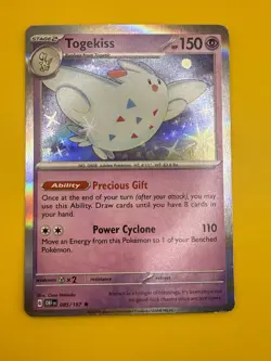 Togekiss 085/197 Holo Rare Obsidian Flames Pokemon Card 2023 - Image 4