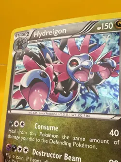 Hydreigon 98/124 Dragons Exalted (Cracked Ice Holo) Rare Pokemon TCG Cards LP - Image 3