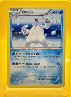 Beartic 30/98 Holo Rare Emerging Powers Pokemon Card 2011 LP - Image 1