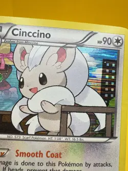 Cinccino 85/99 Holo Rare Next Destinies Pokemon Card 2012 NM - Image 4