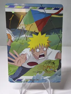NEW Naruto Uzumaki NRZ06-PU-003L4 Official Naruto Kayou Trading Card T4W6 NM - Image 1