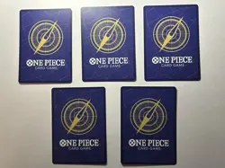 x5 Monkey.D.Luffy (Promotion Pack 2022) P-001 One Piece Pro Cards - Errata - LP - Image 2