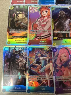 One Piece Super Rare Lot 17 Cards - Image 2
