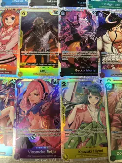 One Piece Super Rare Lot 17 Cards - Image 3