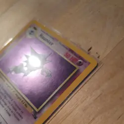 Haunter 6/62 Fossil Holo Rare Pokemon Card 1999 Lightly Played Sleeved Vintage - Image 4