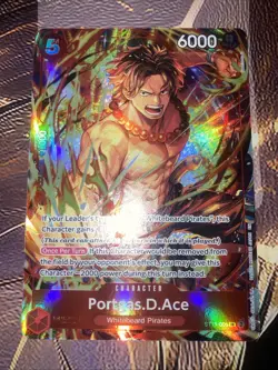 Portgas.D.Ace (Illustration Box Vol.5) ST15-005 One Piece Promotion Cards Foil - Image 1