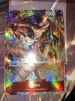 Sabo (Illustration Box Vol.5) OP05-007 One Piece Promotion Cards Foil - Image 1
