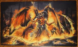 Demon lord fires of hell Playmat card game Play Mat desk Mouse Pad TCG CCG MTG - Image 5