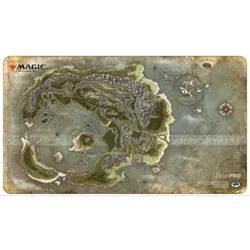 Loose Magic The Gathering : Ixalan Map Playmat (Signed) - Image 1