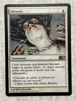 Carta Magic The Gathering SILENZIO 2013 NM 35/249 - Image 1