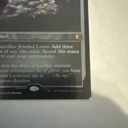 MTG Jeweled Lotus - Foil Etched, Commander Masters, Near Mint, English - Image 3