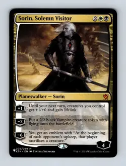 Sorin, Solemn Visitor The List Reprints Non-Foil MTG NM - Image 1