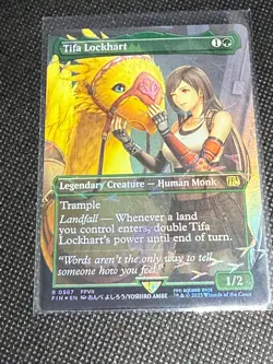Tifa Lockhart (Borderless) (Chocobo Track Foil) Final Fantasy Foil - Image 1