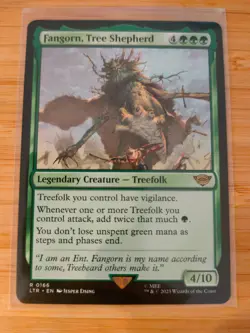 MTG Fangorn, Tree Shepherd 0166 Lord of the Rings M/NM Free UK P&P - Image 1