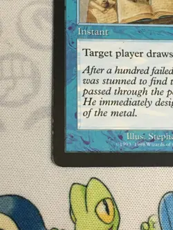 D1213 MAGIC GATHERING URZA'S SAGA STROKE OF GENIUS #100 MP R MTG - Image 4