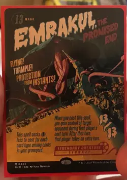 Emrakul the Promised End - Movie Poster - MtG Innistrad Remastered - NM - Image 1