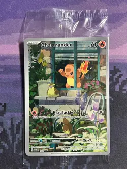 Charmander 044 Pokemon Scarlet & Violet Promo Near Mint SEALED Card NM - Image 1