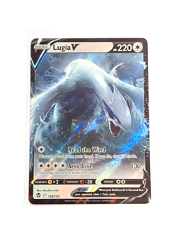 Lugia V 138/195 Ultra Rare Holo SWSH Silver Tempest POKEMON TCG ENGLISH NM/M - Image 1