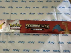 Pokemon TCG Celebration Box Lance's Charizard V Brand New Sealed Free Shipping 820650809392 - Image 2