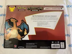 Pokemon TCG Celebration Box Lance's Charizard V Brand New Sealed Free Shipping 820650809392 - Image 3